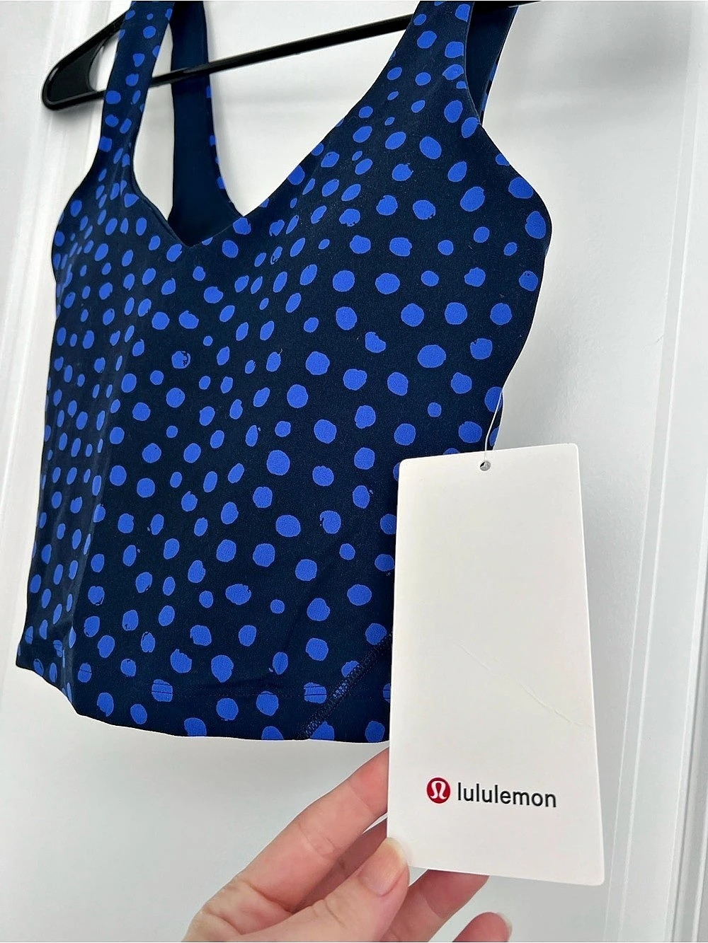 lululemon Align Tank Polka Dot Tank in purple tones 4 NWT
